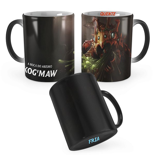 Caneca Mágica KogMaw Escaravelho League of Legends Lol