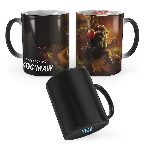 Caneca Mágica KogMaw Rena League of Legends Lol