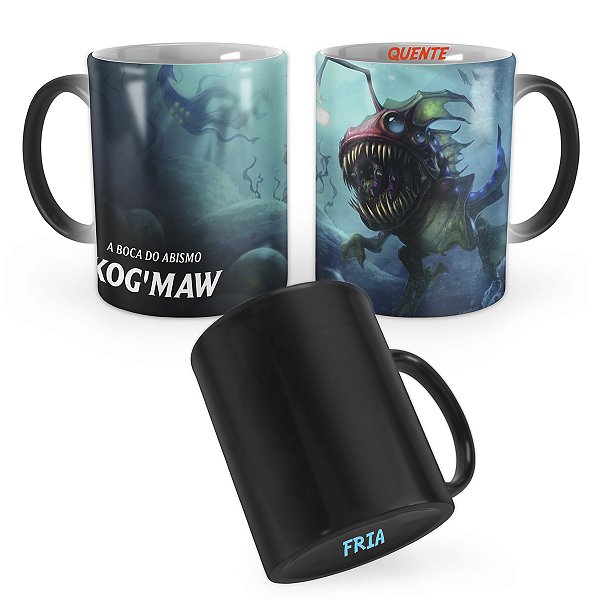 Caneca Mágica KogMaw das Profundezas League of Legends Lol