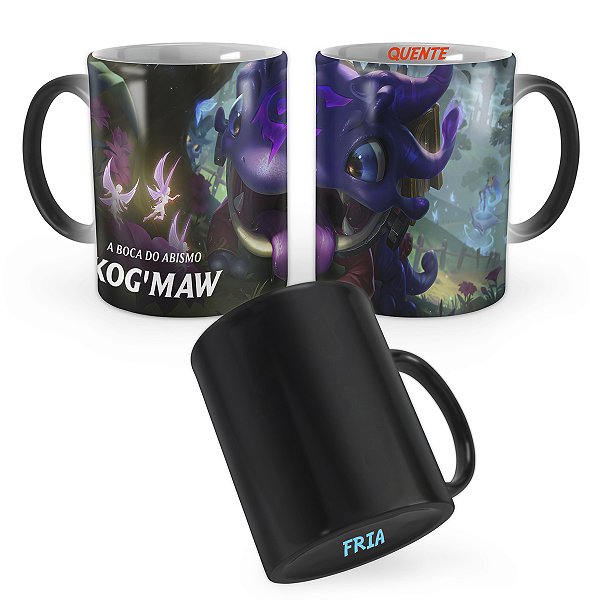 Caneca Mágica KogMaw Arcanista League of Legends Lol