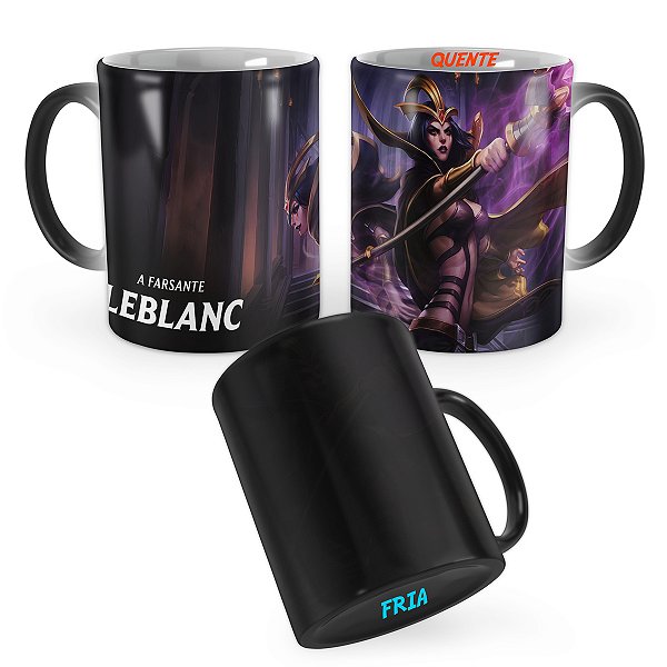 Caneca Mágica LeBlanc League of Legends Lol