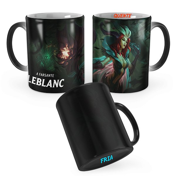 Caneca Mágica LeBlanc Sabugueiro League of Legends Lol