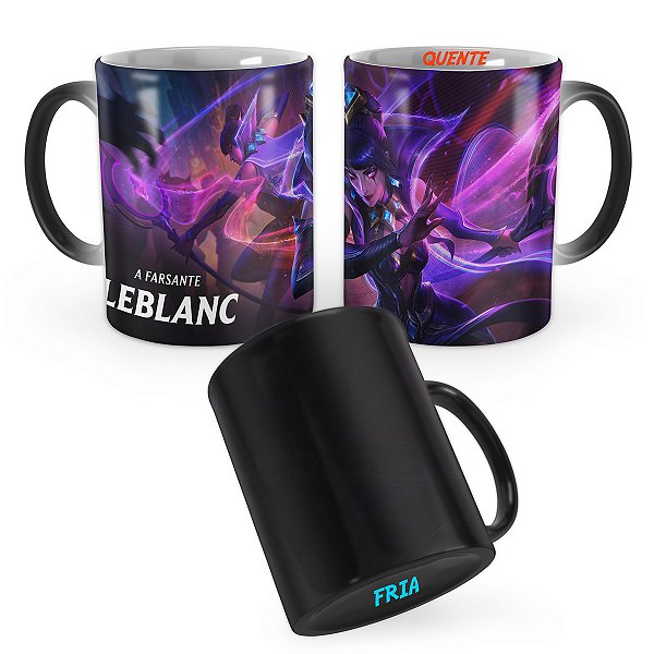 Caneca Mágica LeBlanc Mundial 2020 League of Legends Lol