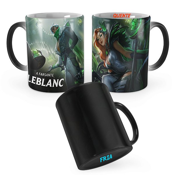 Caneca Mágica LeBlanc Galante League of Legends Lol