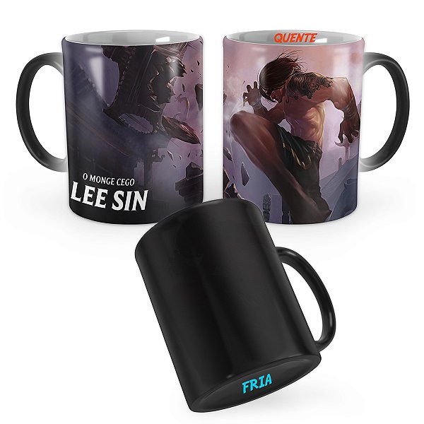 Caneca Mágica Lee Sin Tradicional League of Legends Lol