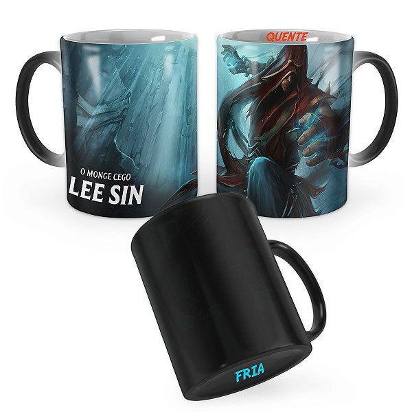 Caneca Mágica Lee Sin Acólito League of Legends Lol