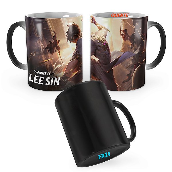 Caneca Mágica Lee Sin Punhos de Aço League of Legends Lol
