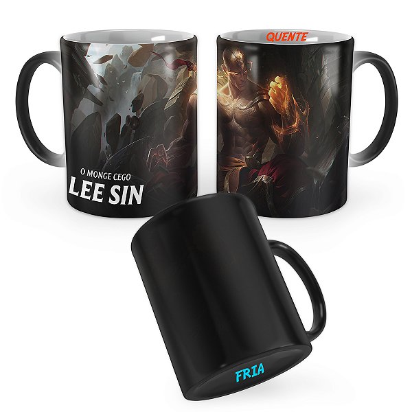 Caneca Mágica Lee Sin Punhos Divinos League of Legends Lol