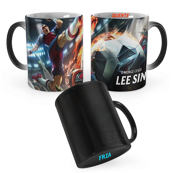 Caneca Mágica Lee Sin Armador de Jogadas League of Legends Lol