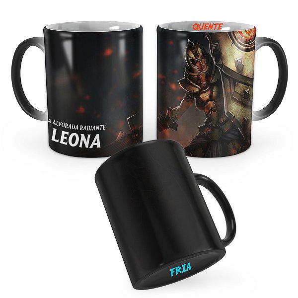 Caneca Mágica Leona Paladina League of Legends Lol