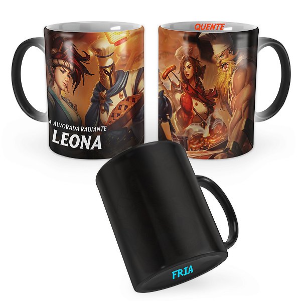 Caneca Mágica Leona Churrasqueira League of Legends Lol
