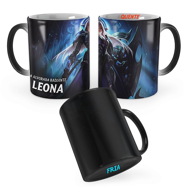 Caneca Mágica Leona Eclipse Lunar League of Legends Lol