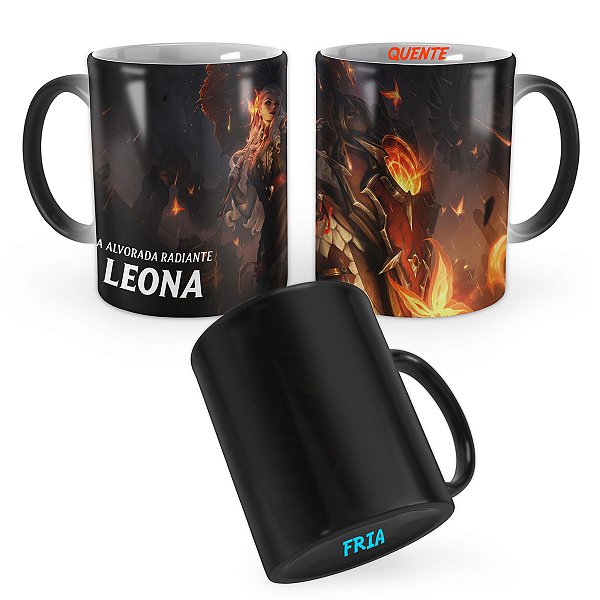 Caneca Mágica Leona Velho Oeste League of Legends Lol