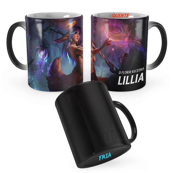 Caneca Mágica Lillia League of Legends Lol