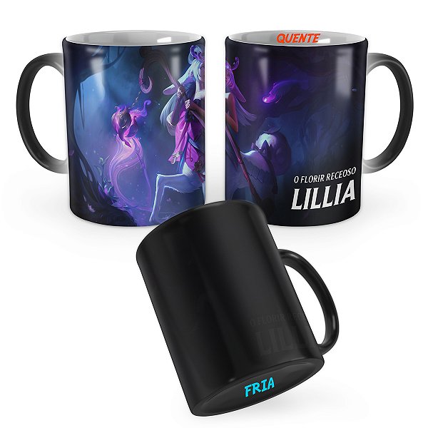 Caneca Mágica Lillia Florescer Espiritual League of Legends Lol