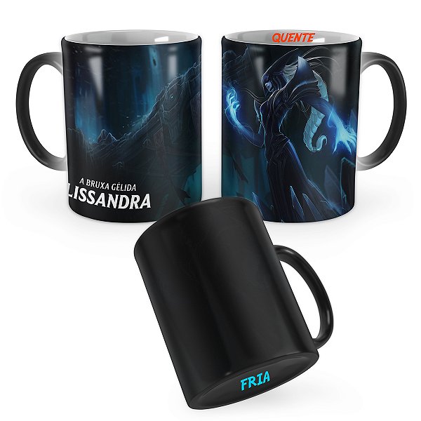 Caneca Mágica Lissandra League of Legends Lol