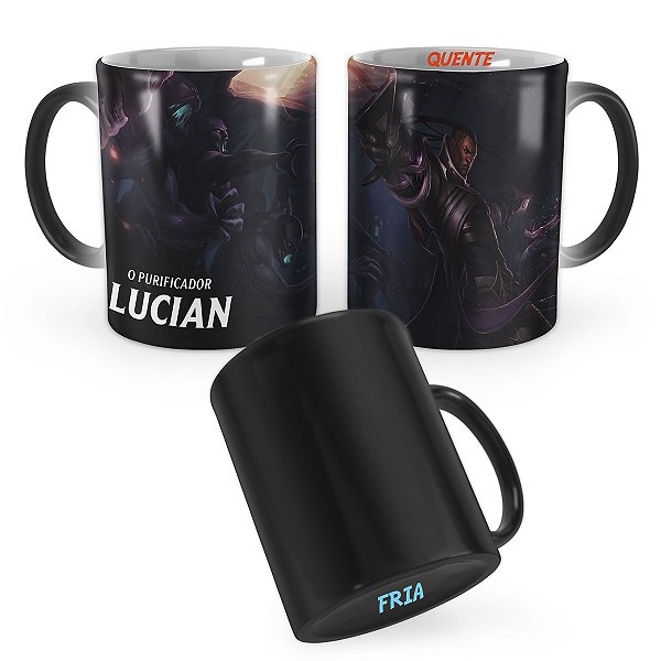 Caneca Mágica Lucian League of Legends Lol
