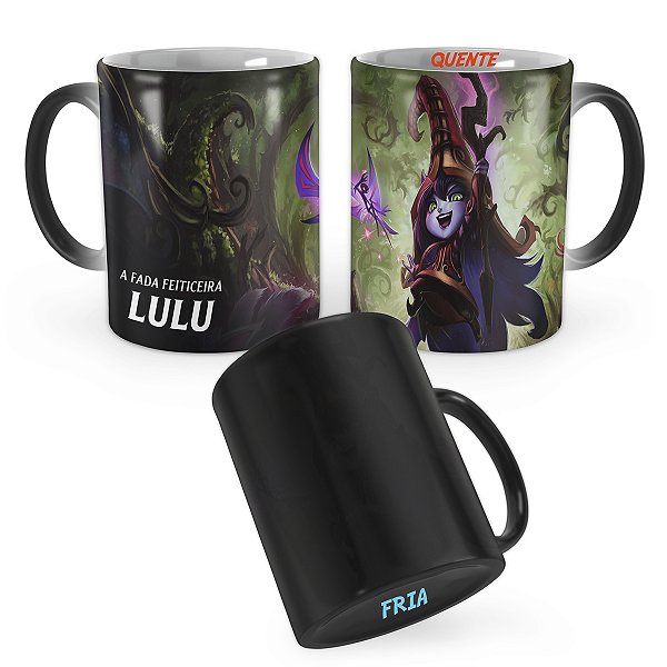 Caneca Mágica Lulu League of Legends Lol