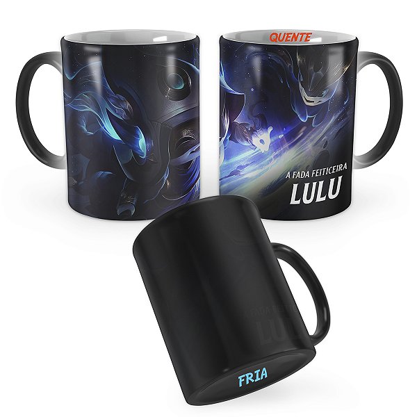 Caneca Mágica Lulu Feiticeira Cósmica League of Legends Lol