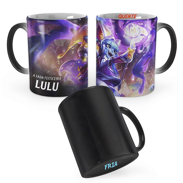 Caneca Mágica Lulu Embalos no Espaço League of Legends Lol