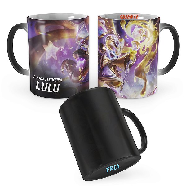 Caneca Mágica Lulu Embalos no Espaço de Prestígio League of Legends