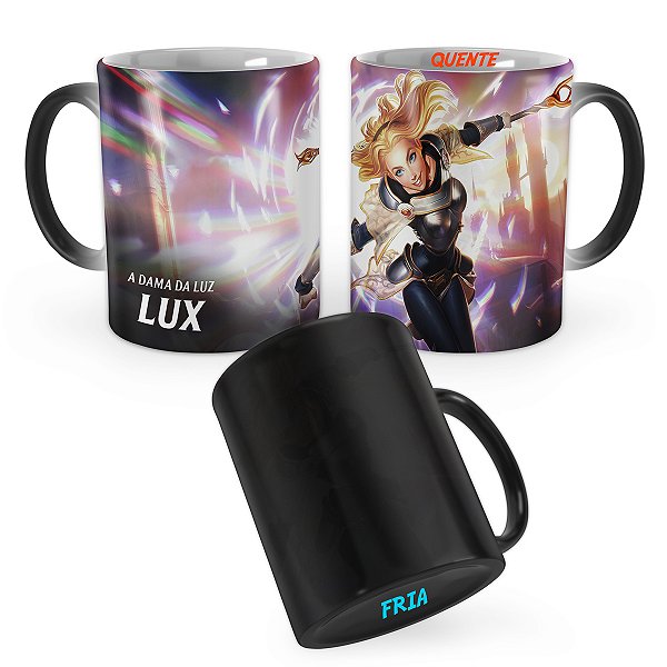 Caneca Mágica Lux League of Legends Lol