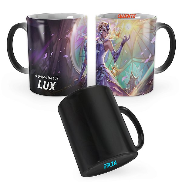 Caneca Mágica Lux Elementalista League of Legends Lol