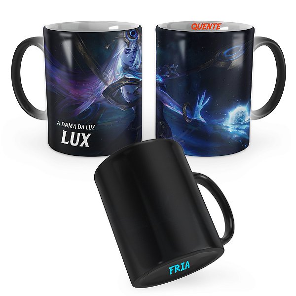 Caneca Mágica Lux Cósmica League of Legends Lol