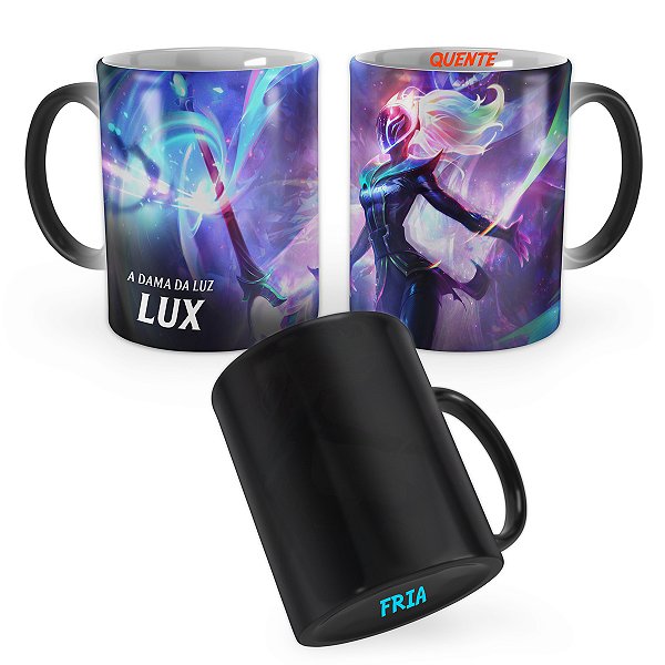 Caneca Mágica Lux Empírea League of Legends Lol