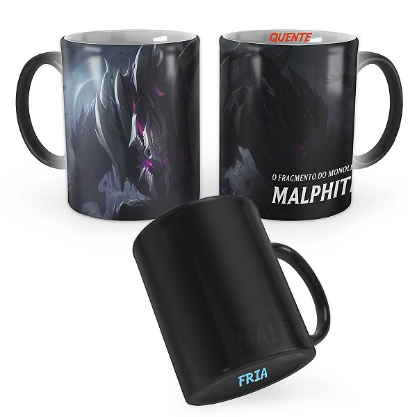 Caneca Mágica Malphite Deus Antigo League of Legends Lol