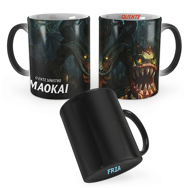 Caneca Mágica Maokai Xamanista League of Legends Lol