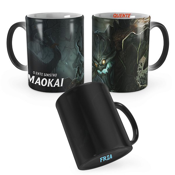 Caneca Mágica Maokai Assombrado League of Legends Lol