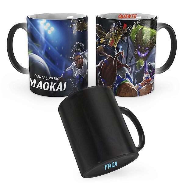 Caneca Mágica Maokai Goleiro League of Legends Lol