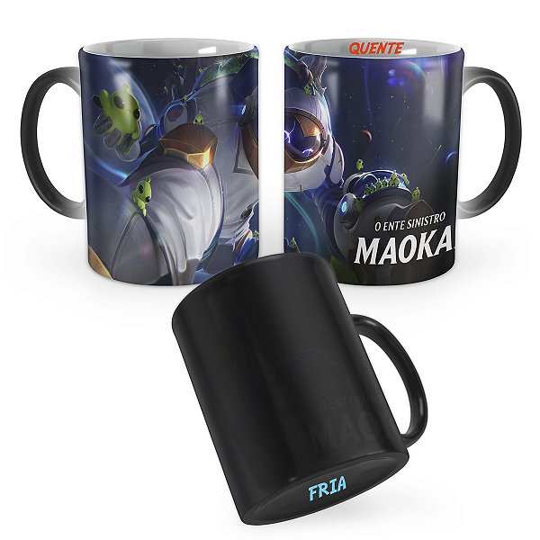 Caneca Mágica Maokai Astronauta League of Legends Lol