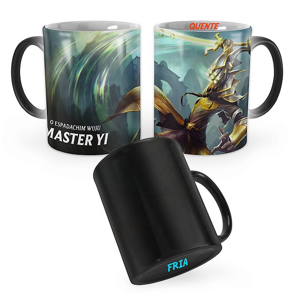 Caneca Mágica Master Yi League of Legends Lol