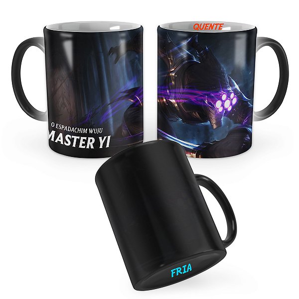 Caneca Mágica Master Yi Assassino League of Legends Lol