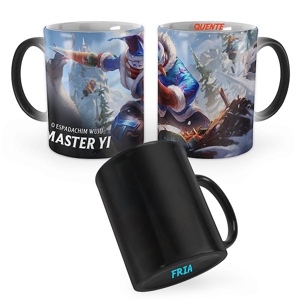 Caneca Mágica Yi Boneco de Neve League of Legends Lol