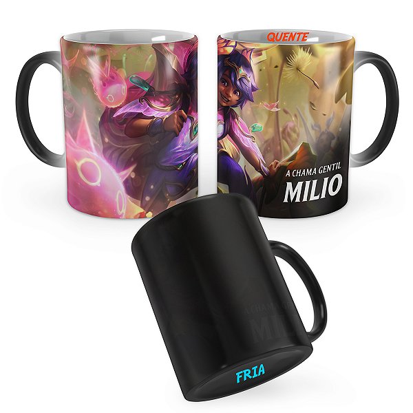 Caneca Mágica Milio Corte das Fadas League of Legends Lol
