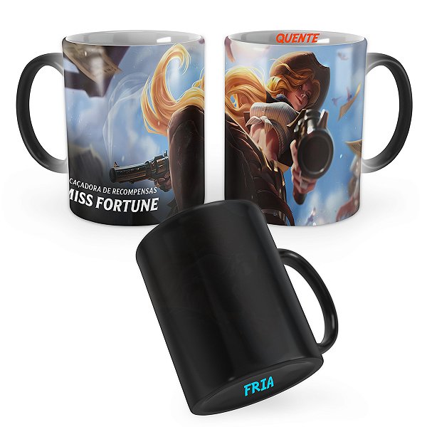 Caneca Mágica Miss Fortune Vaqueira League of Legends Lol