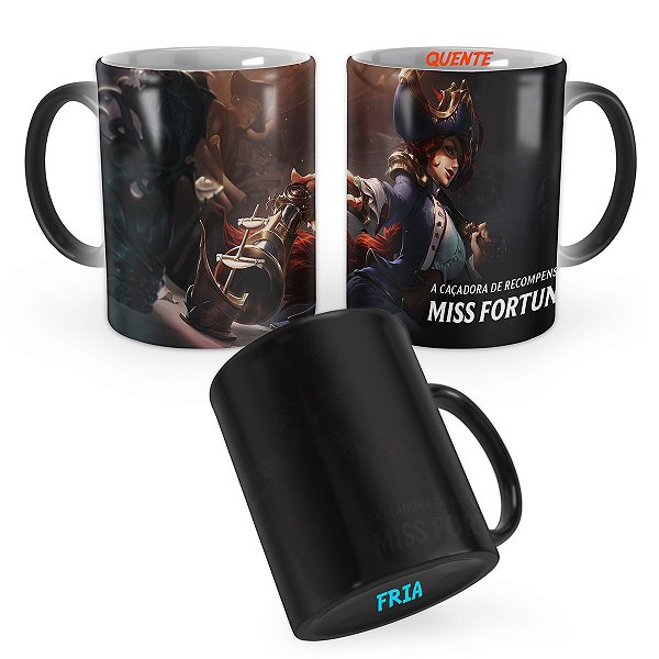 Caneca Mágica Miss Fortune de Waterloo League of Legends Lol