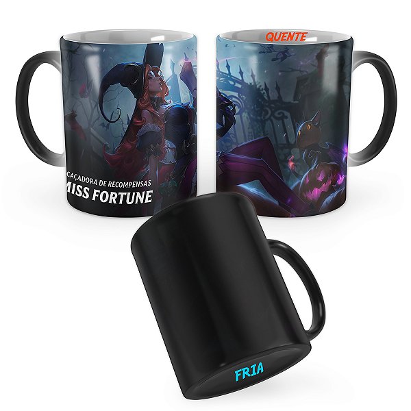 Caneca Mágica Miss Fortune Feiticeira League of Legends Lol