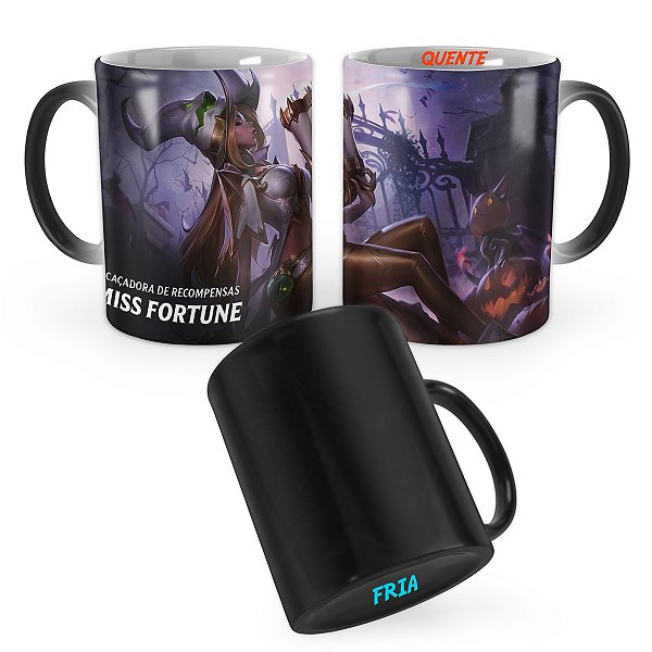 Caneca Mágica Miss Fortune Feiticeira de Prestígio Lol