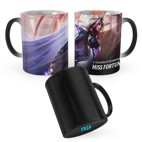 Caneca Mágica Miss Fortune Pacto Quebrado de Prestígio Lol