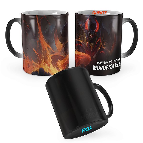 Caneca Mágica Mordekaiser Infernal League of Legends Lol
