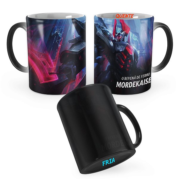 Caneca Mágica PROJETO: Mordekaiser League of Legends Lol