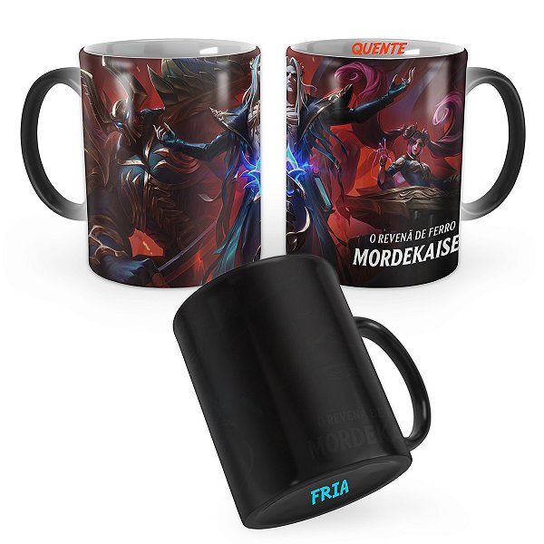 Caneca Mágica Mordekaiser Pentakill III: Lost Chapter Lol