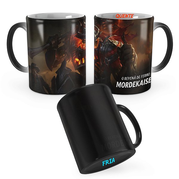 Caneca Mágica Mordekaiser Velho Oeste League of Legends Lol