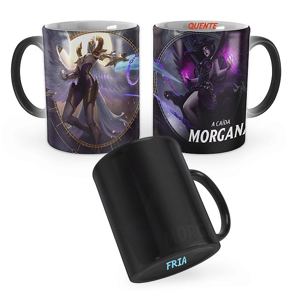 Caneca Mágica Morgana League of Legends Lol