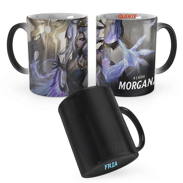Caneca Mágica Morgana Emissária da Luz League of Legends Lol