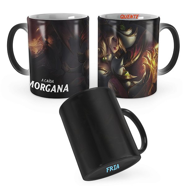 Caneca Mágica Morgana Feiticeira de Prestígio League of Legends Lol